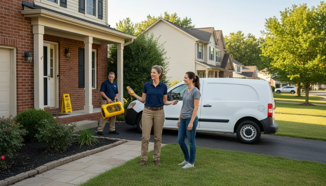 Water restoration image for Flood Water Cleanup, Removal And Restoration Services in Lakeside, MI